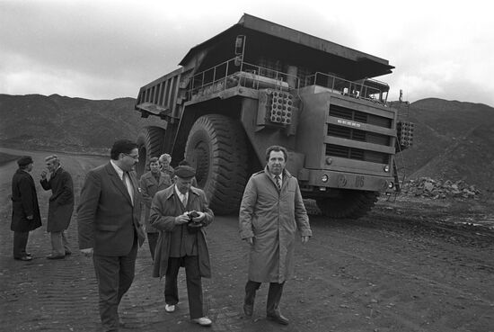 Krasnogorsky opencast coal mine
