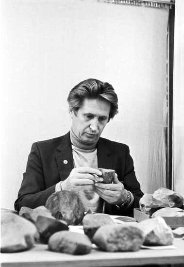 Soviet historian Anatoly Derevyanko