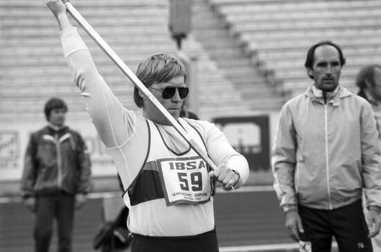 Fifth European Athletics and Swimming Cup for Visually Impaired Athletes in Moscow