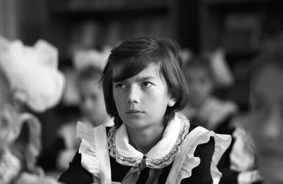 Peace lesson at Khabarovsk school