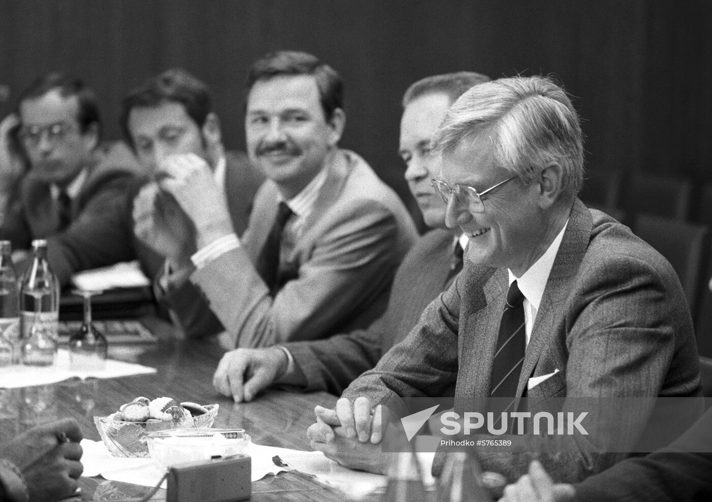 Sweden’s Minister of Justice Sten Wickbom visits USSR