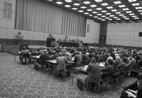Swedish Minister for Justice Sten Wickbom visits USSR