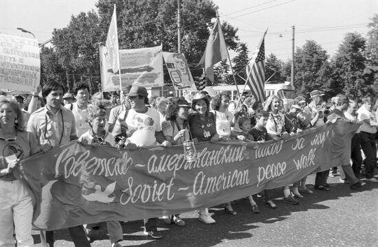 Soviet-American Peace Walk