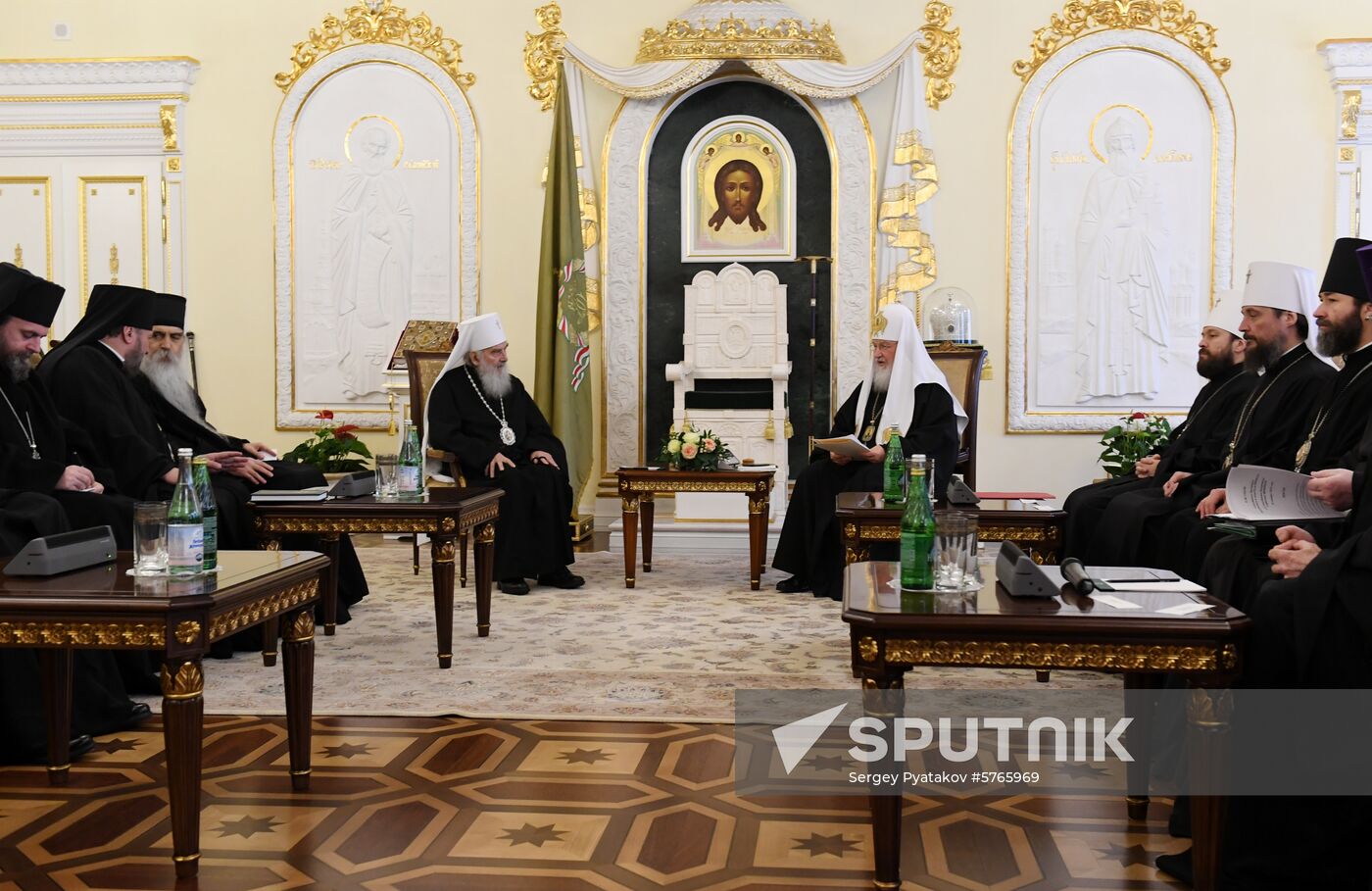 Russia Serbia Orthodox Patriarch