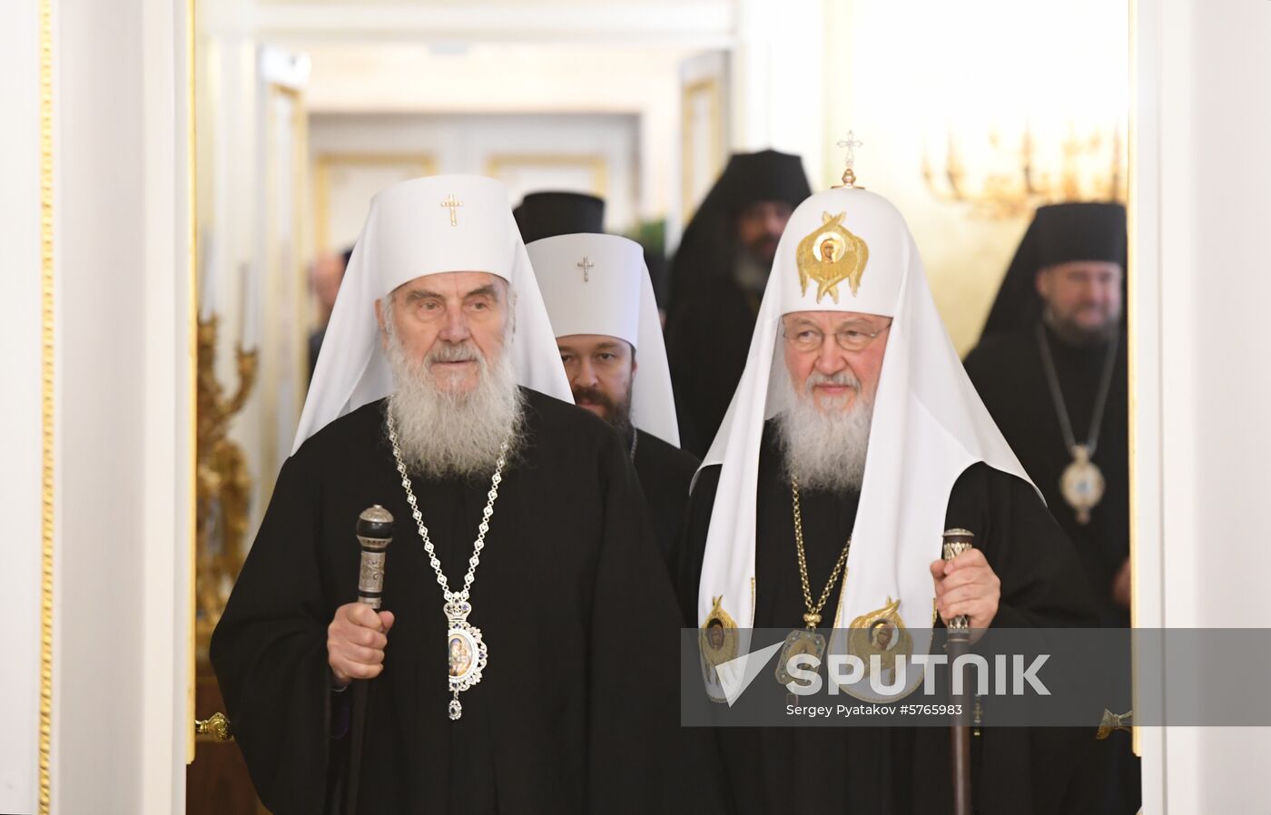 Russia Serbia Orthodox Patriarch