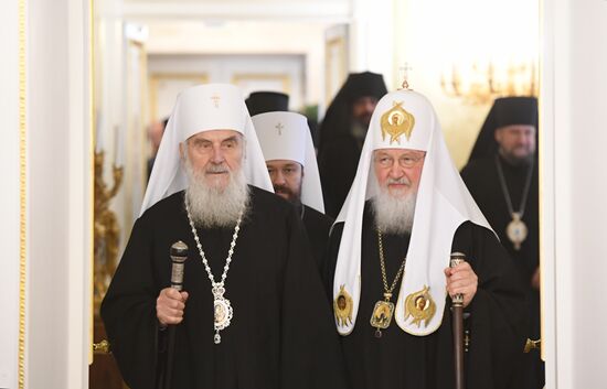Russia Serbia Orthodox Patriarch