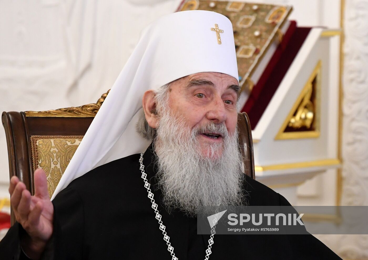Russia Serbia Orthodox Patriarch