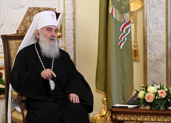 Russia Serbia Orthodox Patriarch