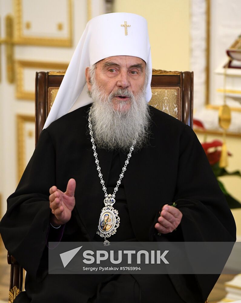 Russia Serbia Orthodox Patriarch