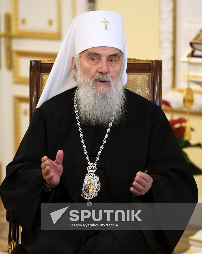 Russia Serbia Orthodox Patriarch