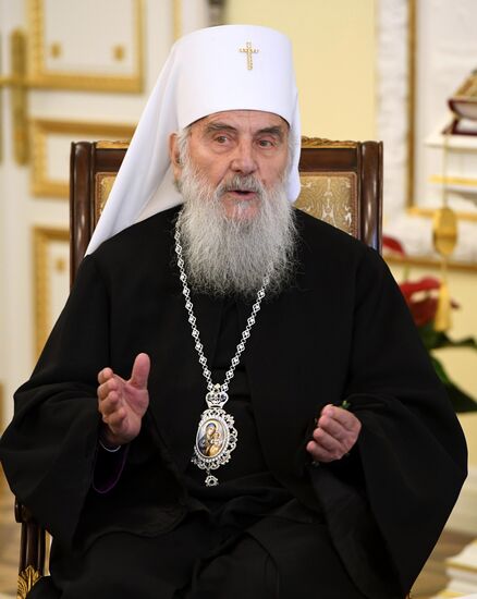 Russia Serbia Orthodox Patriarch