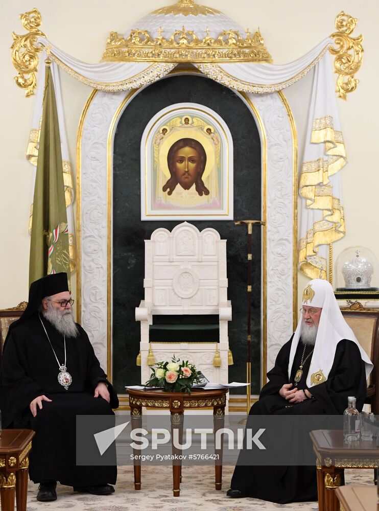 Russia Antiochian Orthodox Patriarch