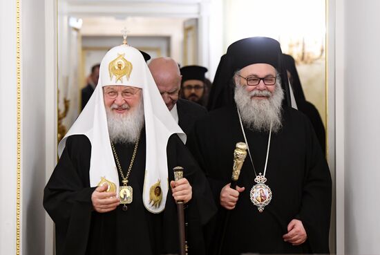 Russia Antiochian Orthodox Patriarch