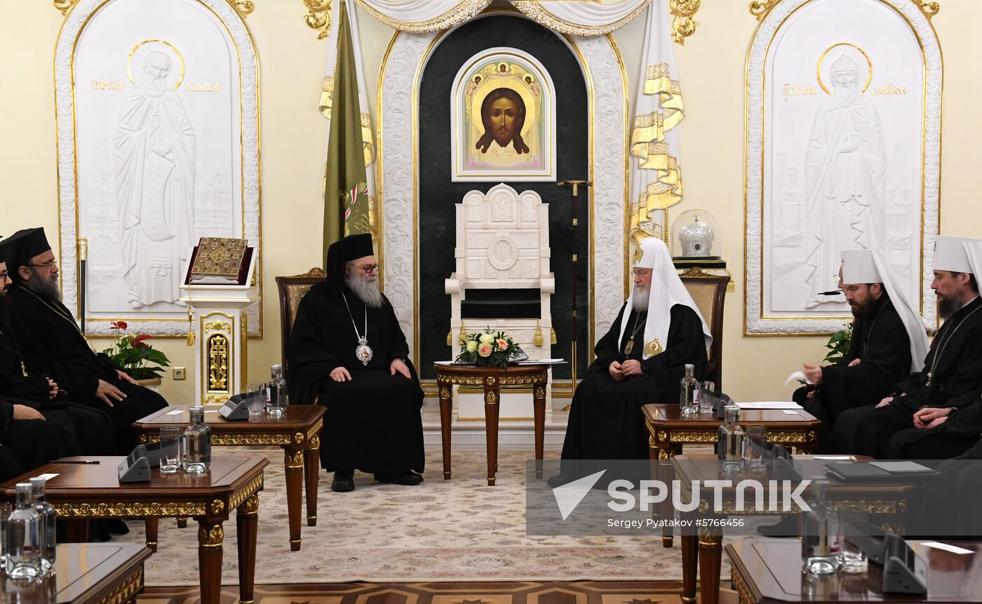 Russia Antiochian Orthodox Patriarch