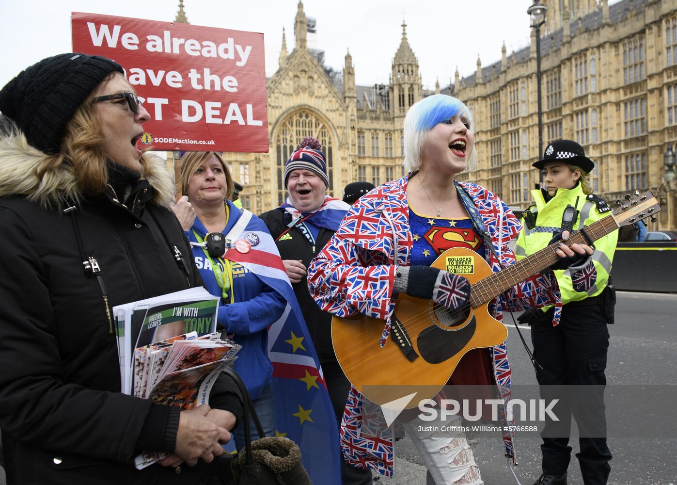 Great Britain Brexit Protests