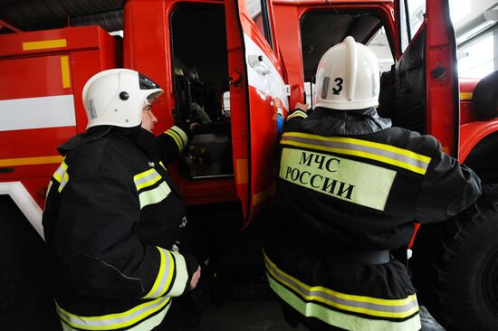 Fire station in Tambov
