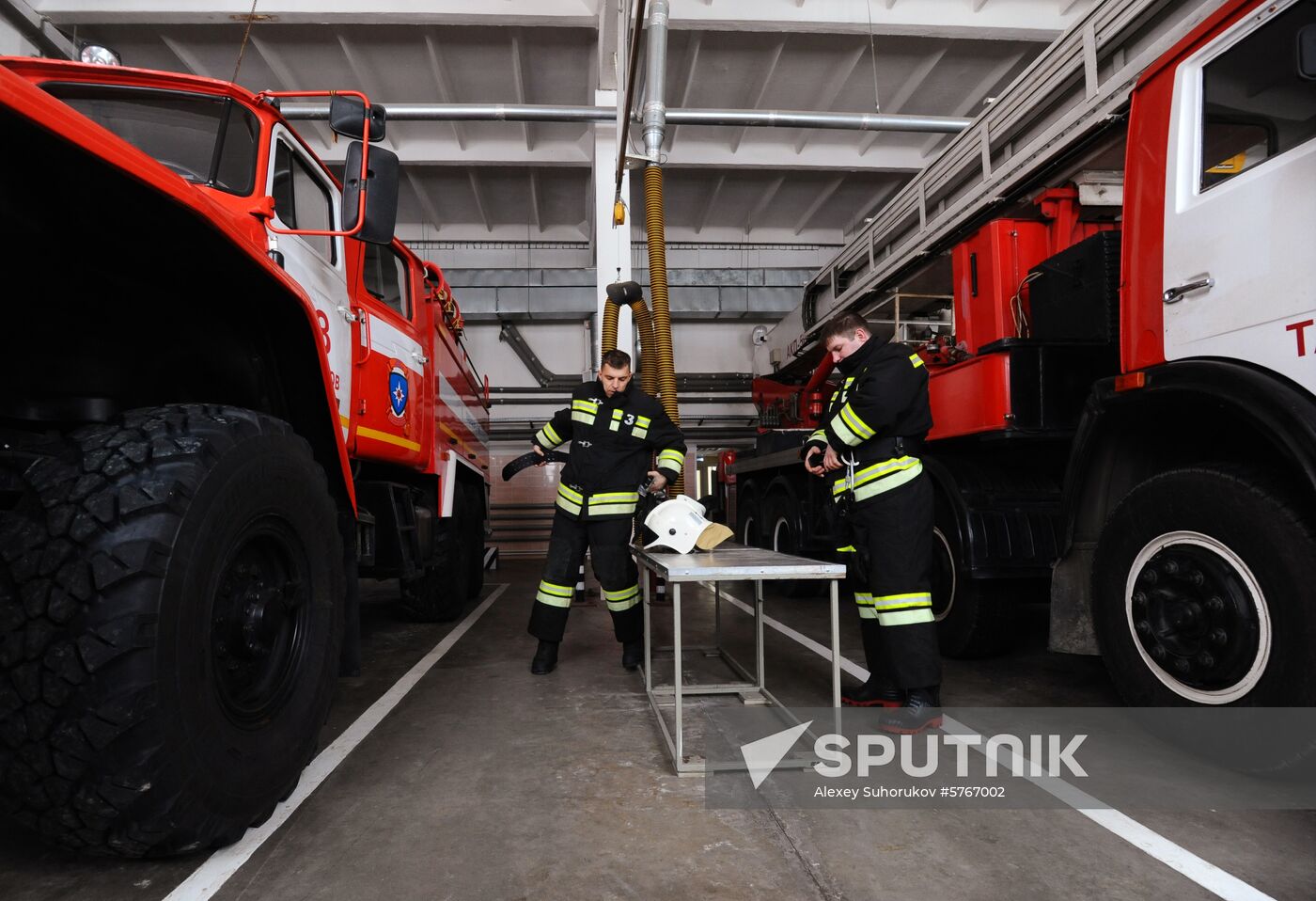 Fire station in Tambov
