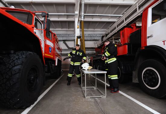 Fire station in Tambov