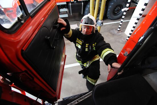 Fire station in Tambov