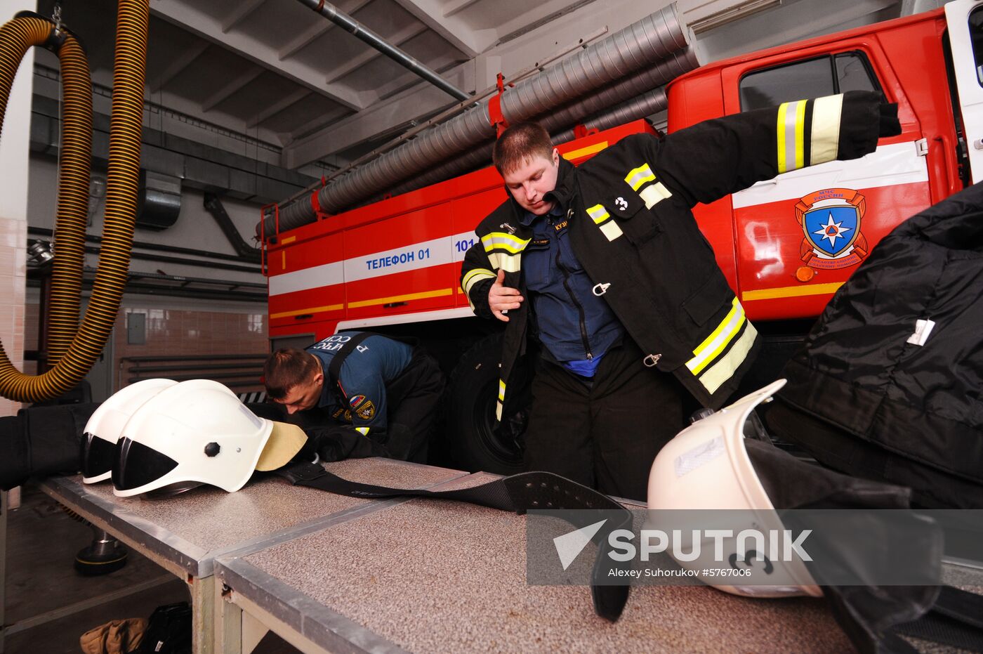 Fire station in Tambov