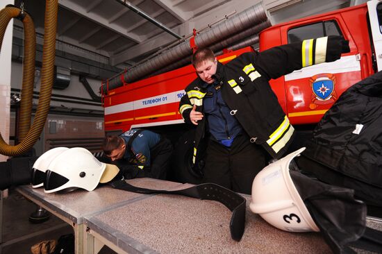 Fire station in Tambov