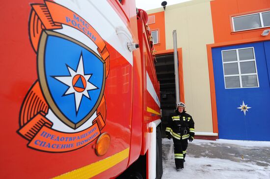 Fire station in Tambov