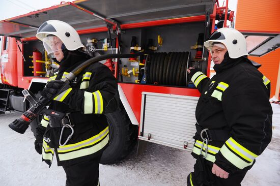 Fire station in Tambov