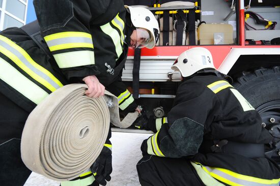 Fire station in Tambov