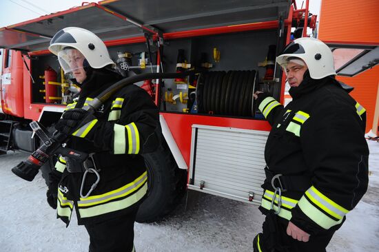 Russia Fire Fighters