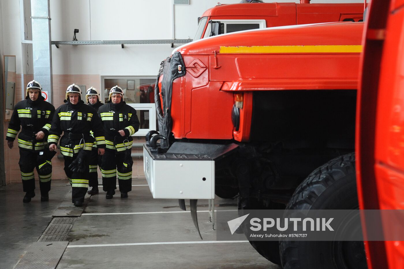 Russia Fire Fighters