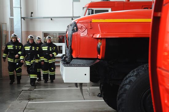 Russia Fire Fighters