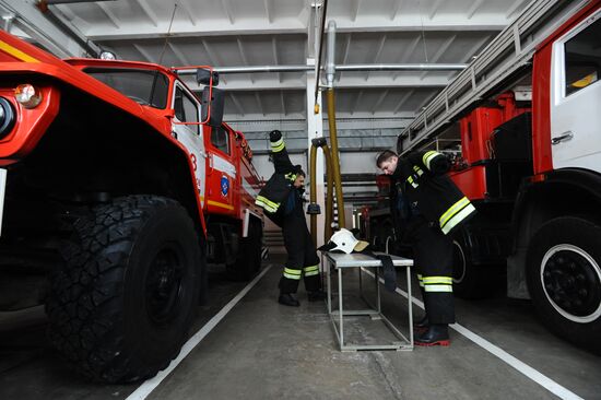 Russia Fire Fighters