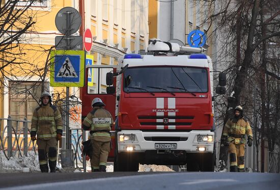 Russia Fire Fighters