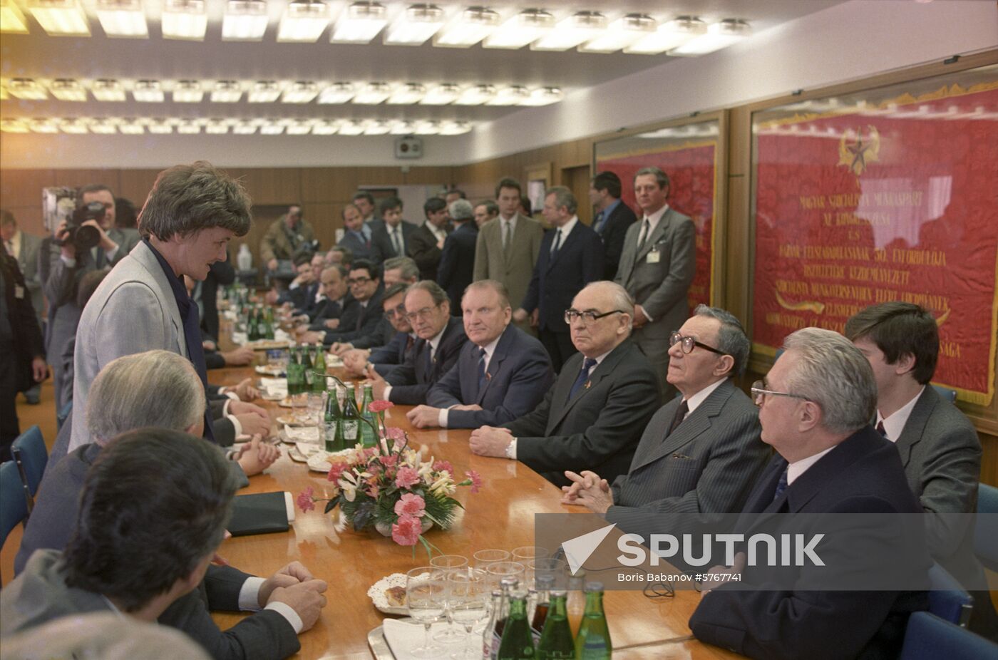 Andrei Gromyko visits Hungary