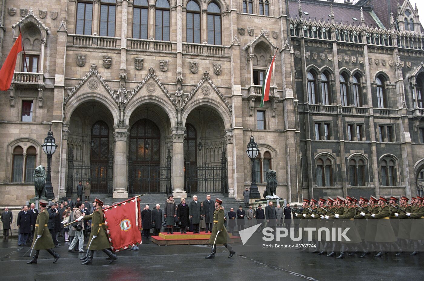Andrei Gromyko visits Hungary