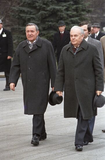 Andrei Gromyko visits Hungary