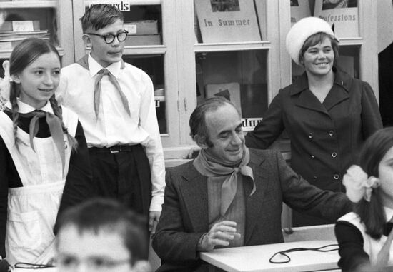 French Communist Party's delegation visits Soviet Union