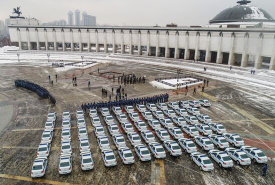Russia National Guard Cars