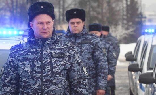 Russia National Guard Cars