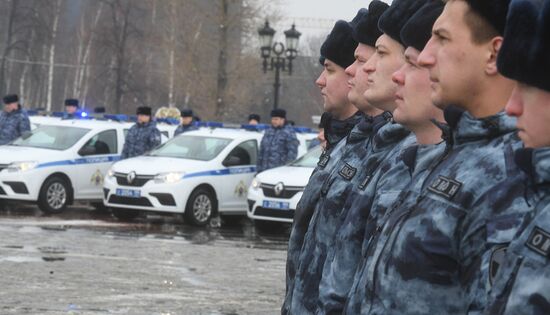 Russia National Guard Cars