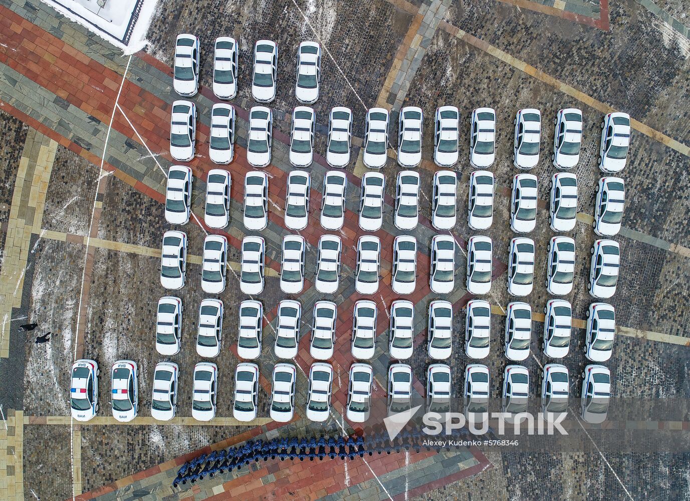 Russia National Guard Cars
