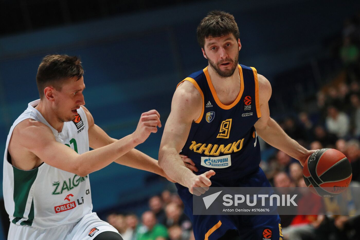 Russia Basketball Euroleague Khimki - Zalgiris