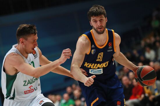 Russia Basketball Euroleague Khimki - Zalgiris