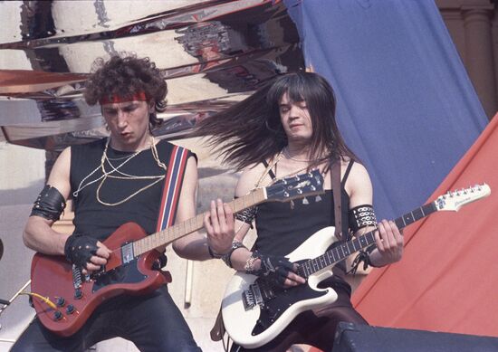 Musicians of Time Out rock group