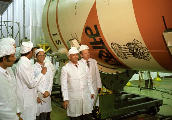 Soviet-INdian cooperation in space