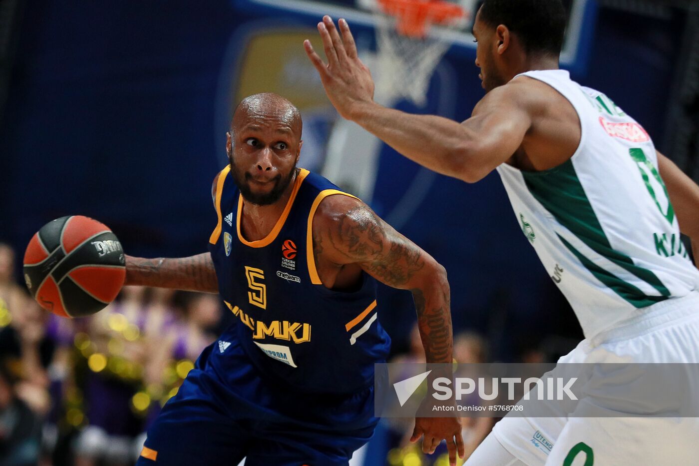 Russia Basketball Euroleague Khimki - Zalgiris