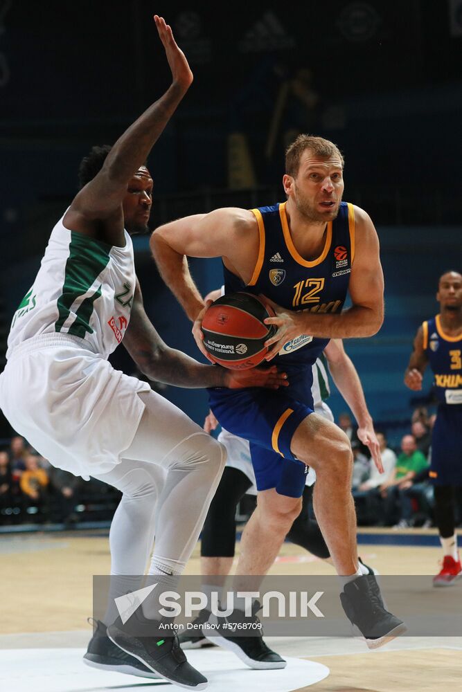 Russia Basketball Euroleague Khimki - Zalgiris
