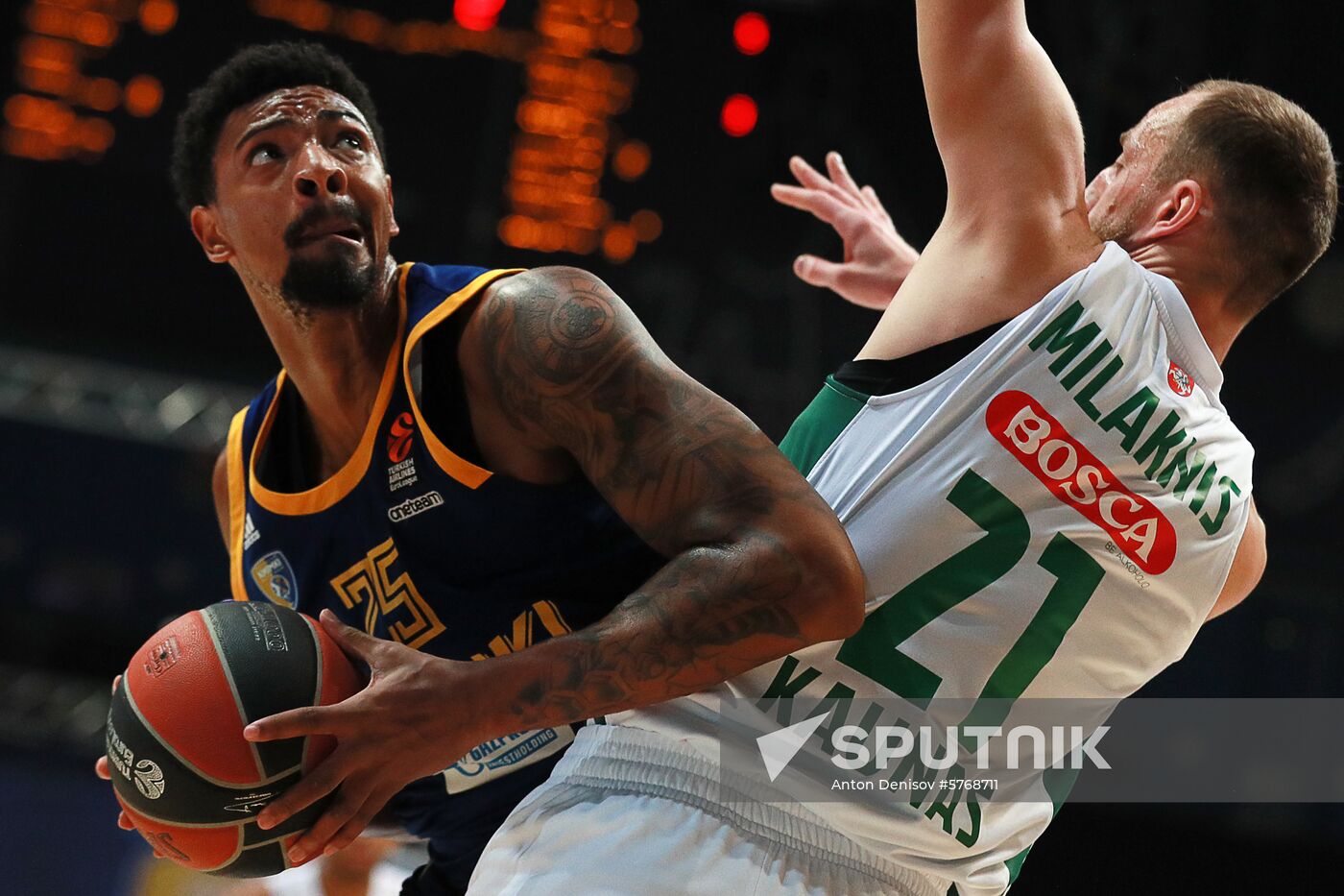 Russia Basketball Euroleague Khimki - Zalgiris