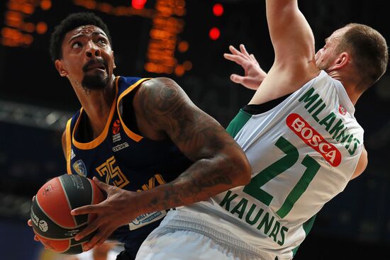 Russia Basketball Euroleague Khimki - Zalgiris