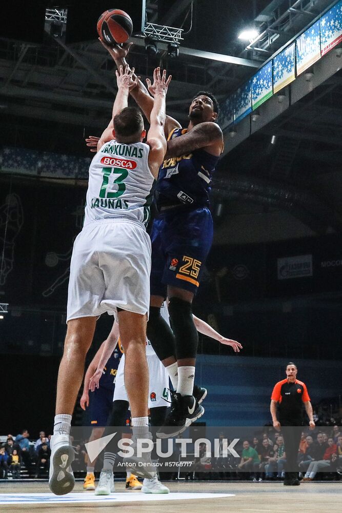 Russia Basketball Euroleague Khimki - Zalgiris